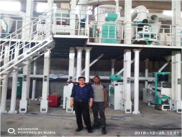 Ethiopia 1 Ton/hour Lentil Peeling and Splitting Production Line