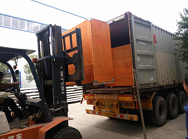 chickpea peeling machine delivered