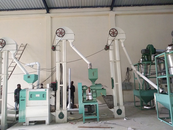 1T/Hour Small White Maize Milling Line