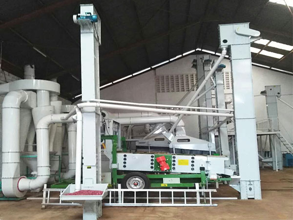 Uganda 5TPH Pulses Cleaning Plant Installation