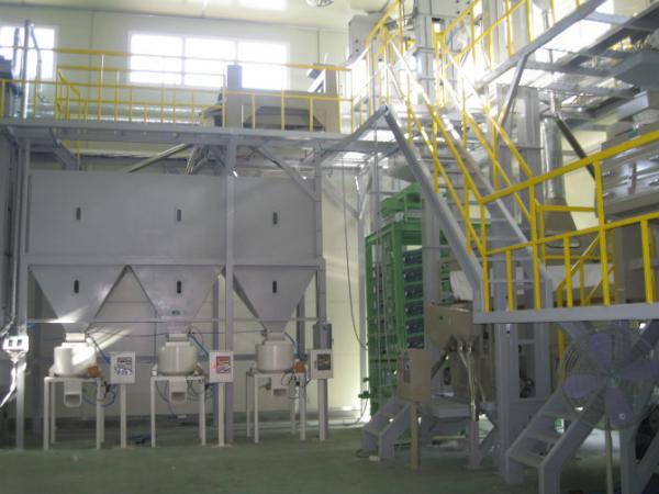 soybean processing plant in South Korea