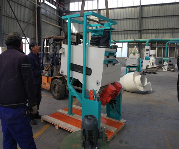 combined rice cleaning machine