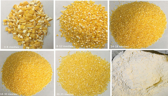 15TPD  Combined Corn Grits and Flour Unit FINISHED PRODUCTS