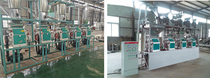 NF Double Cereals Maize flour milling machine