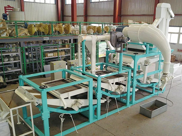 TFQM-500 Buckwheat Dehulling and Separating Machine TFQM-500 Buckwheat Dehulling and Separating Machine