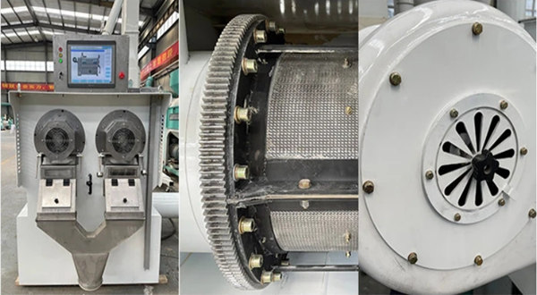 HRF40*2 Intelligent Flexible Rice Bran Separator HRF40*2 Intelligent Flexible Rice Bran Separator