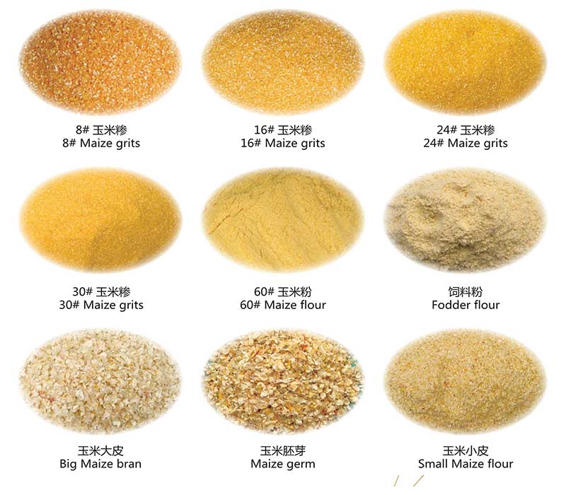 corn flour and grits 