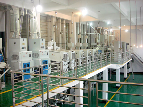 millet processing machine