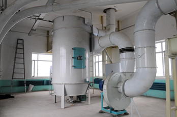 Analysis of the dust removal system of maize processing equipment