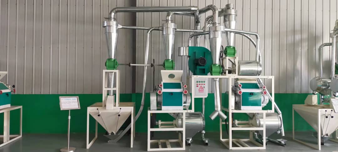 Corn processing equipment 