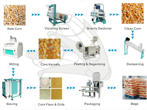 maize milling process