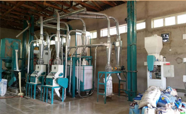 Corn processing equipment 