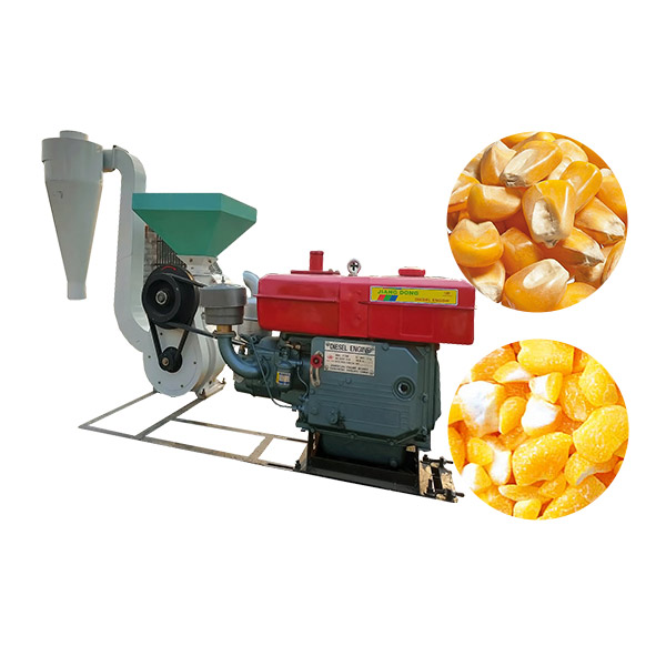NF280 Diesel Corn Peeler And Polisher Machine