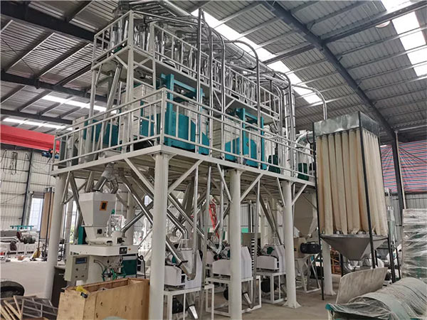 30T/24Hour Maize Flour Milling Machine with Hammer Mill