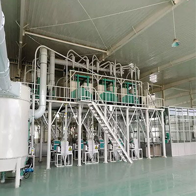 50TPD Medium Complete Maize Flour Milling Plant