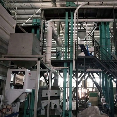Soybean Cleaning and Peeling Processing Plant