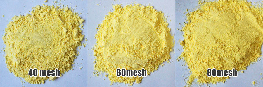 50TPD Medium Complete Maize Flour Milling Plant FINISHED PRODUCTS