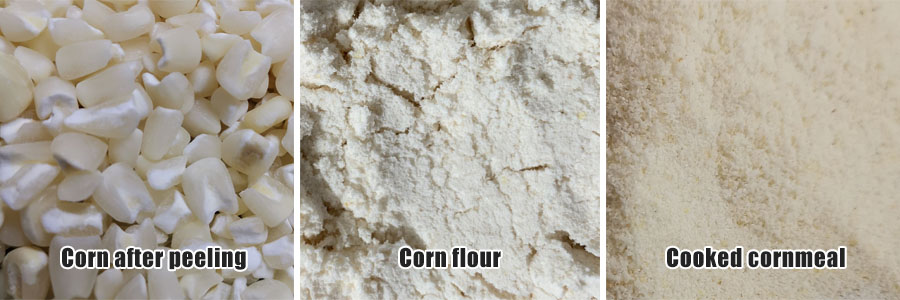 240Ton/24H Precooked Corn Flour Production Line FINISHED PRODUCTS