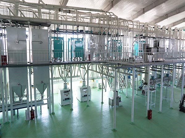 80-100TPD Corn Grits and Flour Production Line