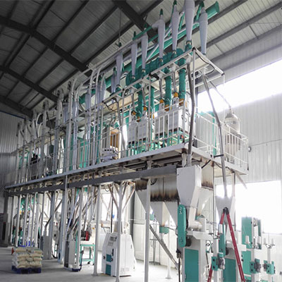 100TPD Corn Grits and Flour Production Line