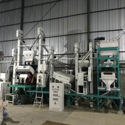 30-40TPD Complete Rice Processing Machine