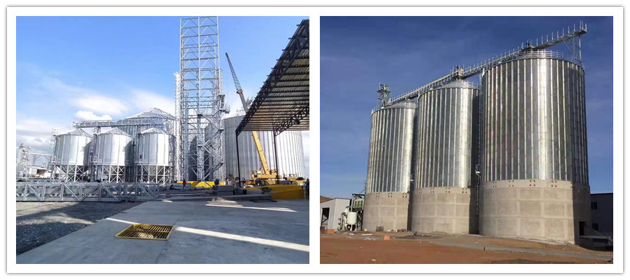 Composition structure of Grain Storage Silo